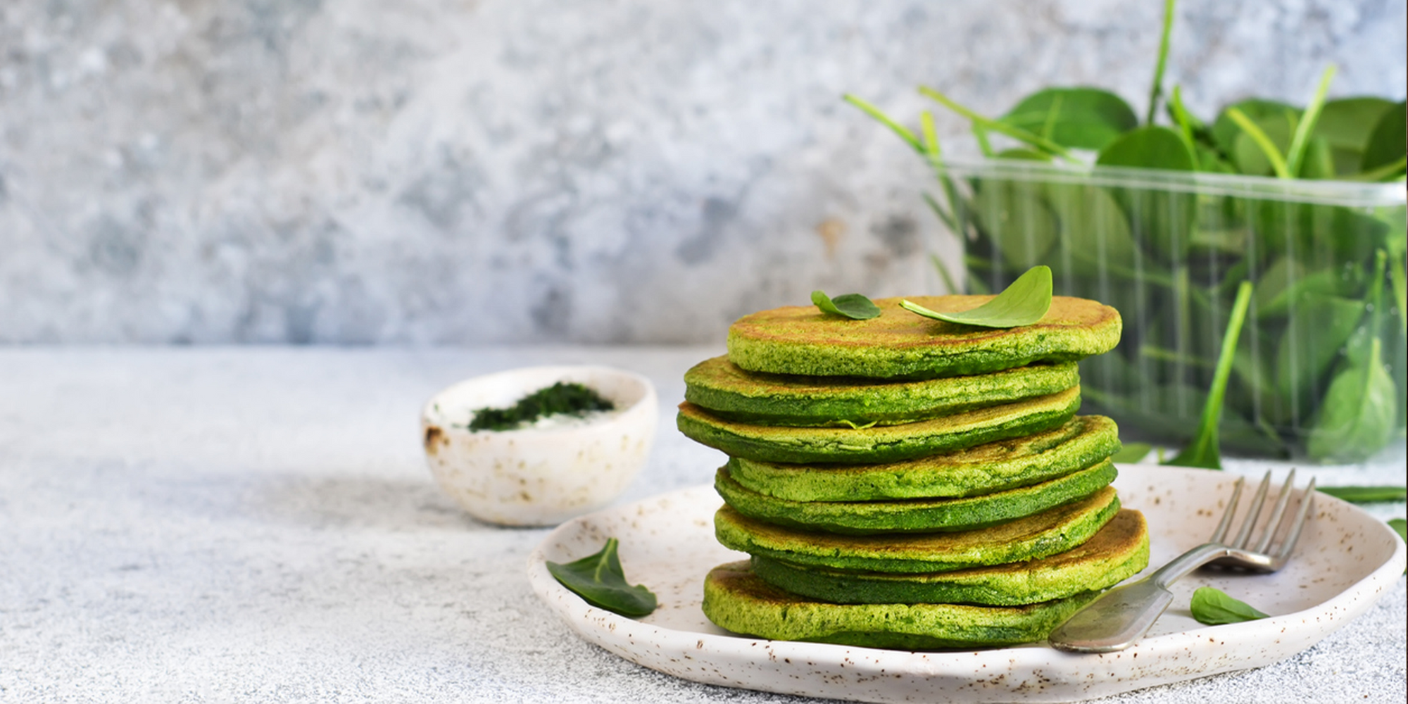 Green Goddess Protein Pancakes