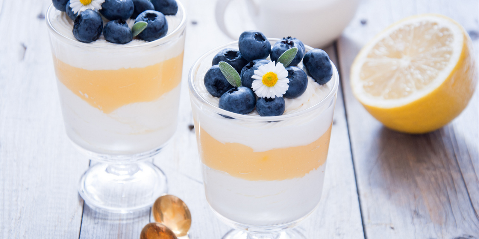 Lemon Berry Protein Parfait