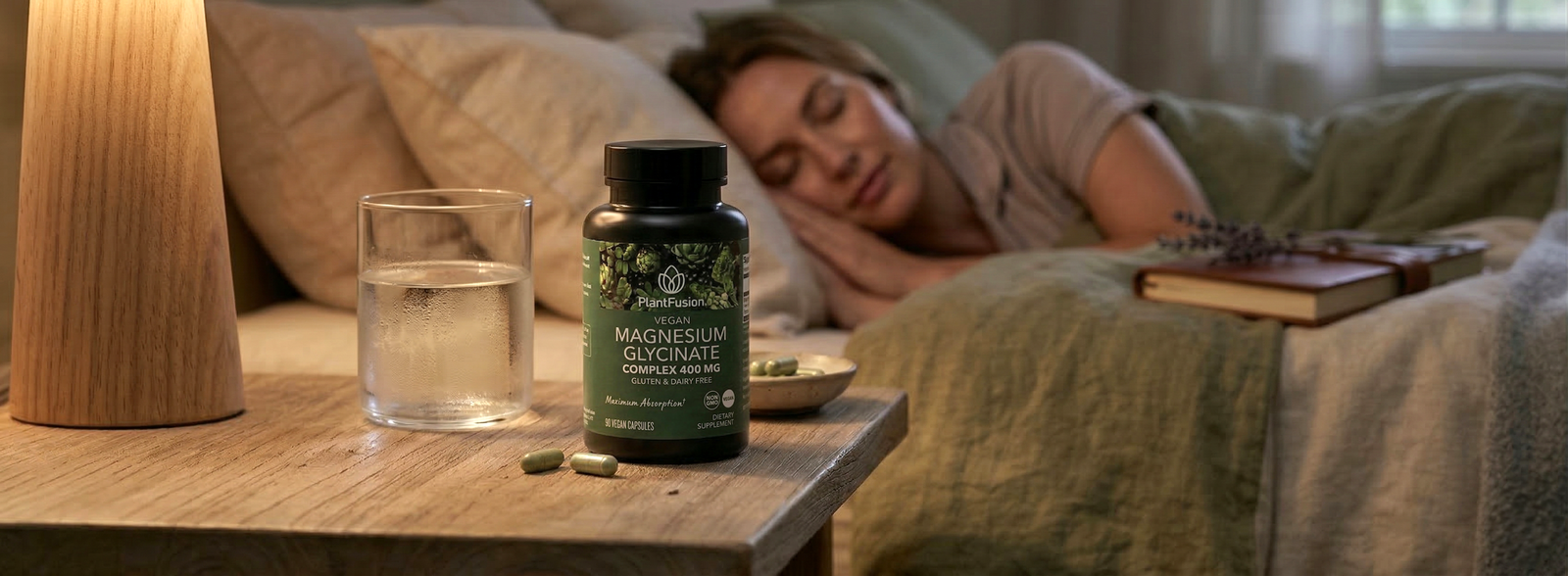 Vegan Magnesium Glycinate Complex and Sleep: The Four Biggest Questions