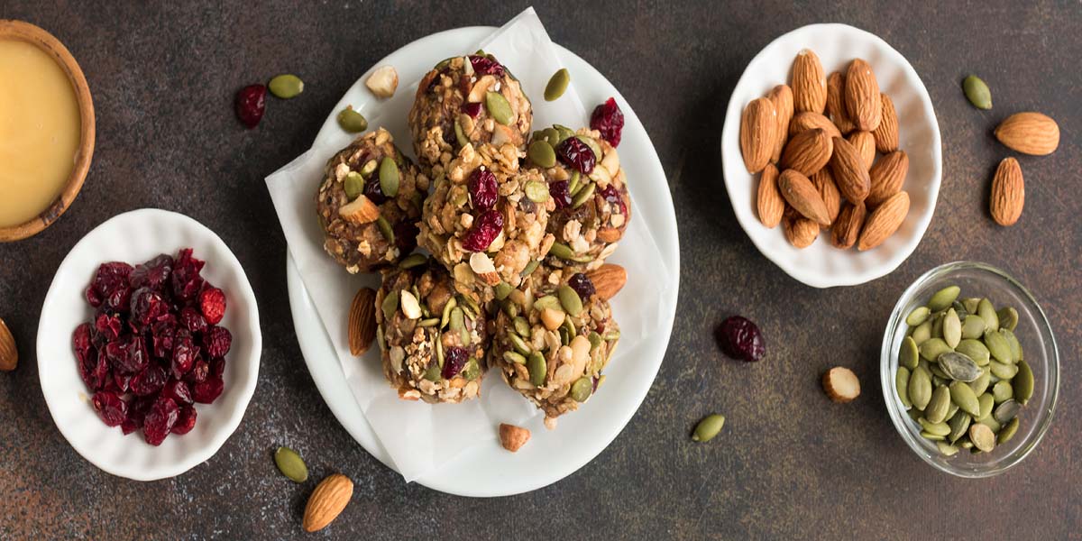 No-Bake Almond Butter Builder Bites