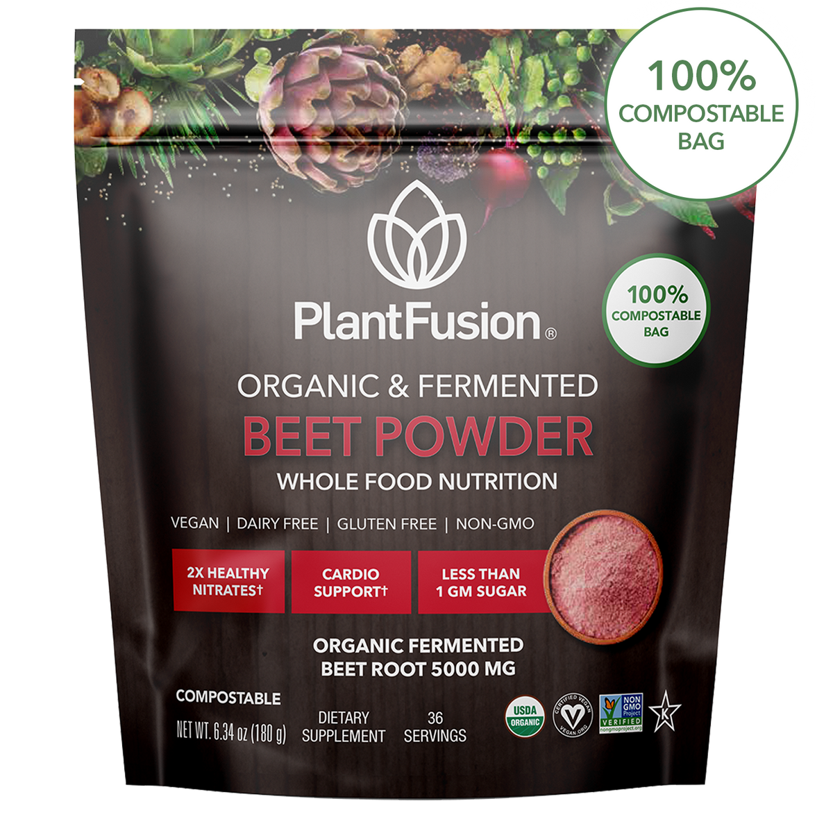 Beet Powder - Fermented Superfood Powder Blend