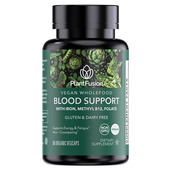 Vegan Wholefood Blood Support - Gentle Plant-Based Iron ...