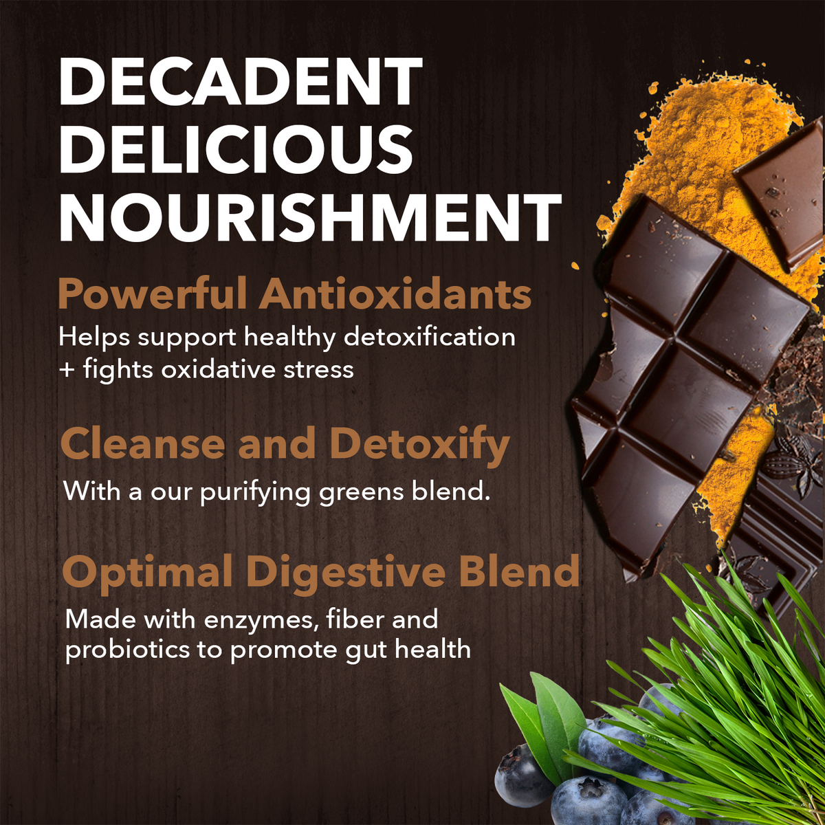 Cacao Greens – Fermented Superfood Powder Blend