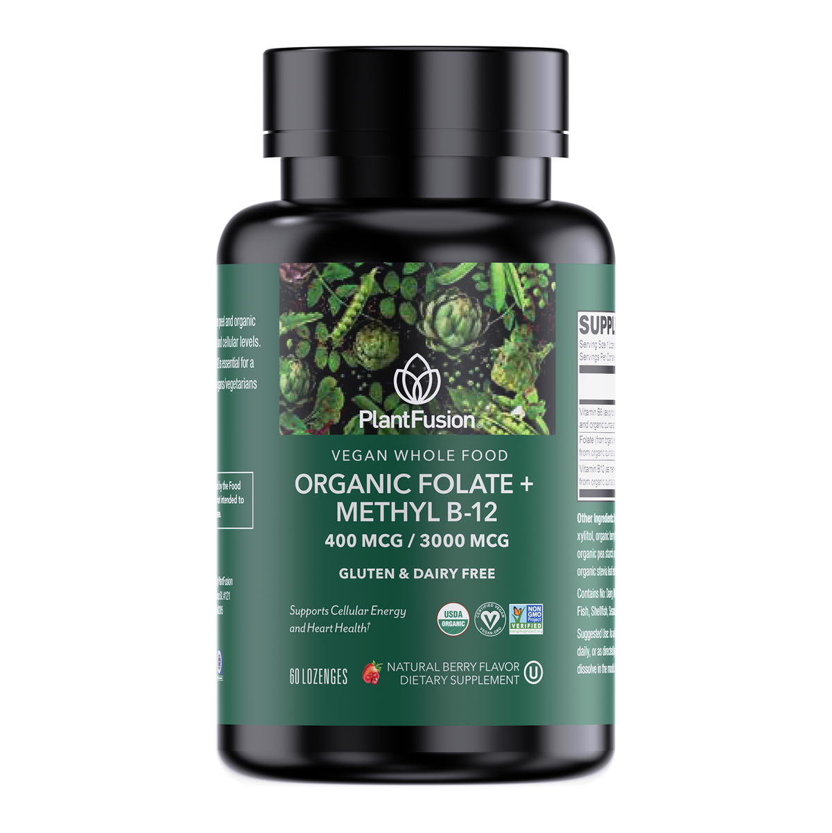 Organic Folate + Methyl B-12