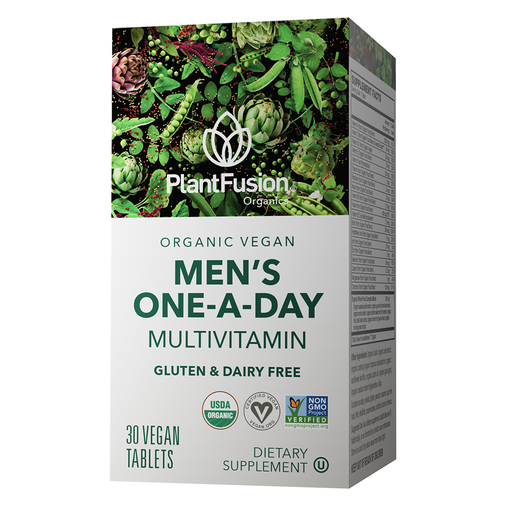 Organic Multivitamin for Men – Whole Food Blend - Save 20%