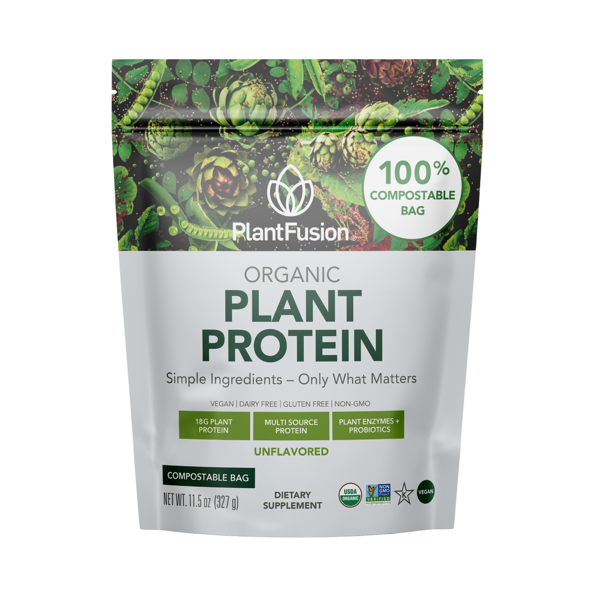 Organic Protein - Fermented Vegan Protein Powder