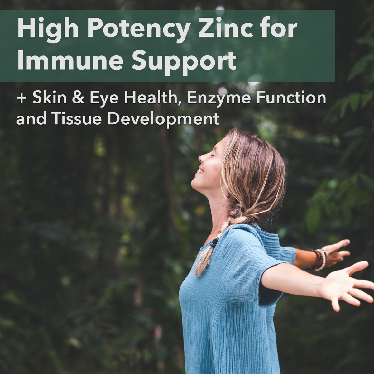 Vegan Wholefood Zinc Supplement - Save 20%
