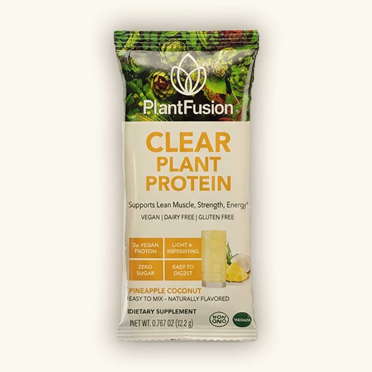 PF Clear Plant Protein Pineapple Coconut Single Sample Packet