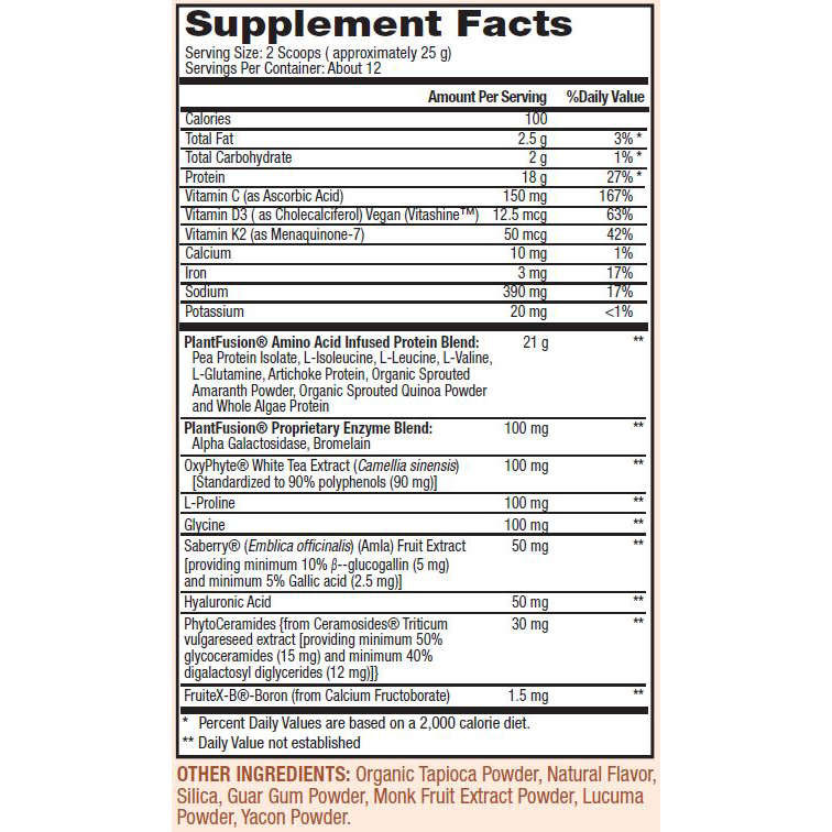 Complete Plant Collagen Builder - Vegan Collagen Peptides - Save 30%