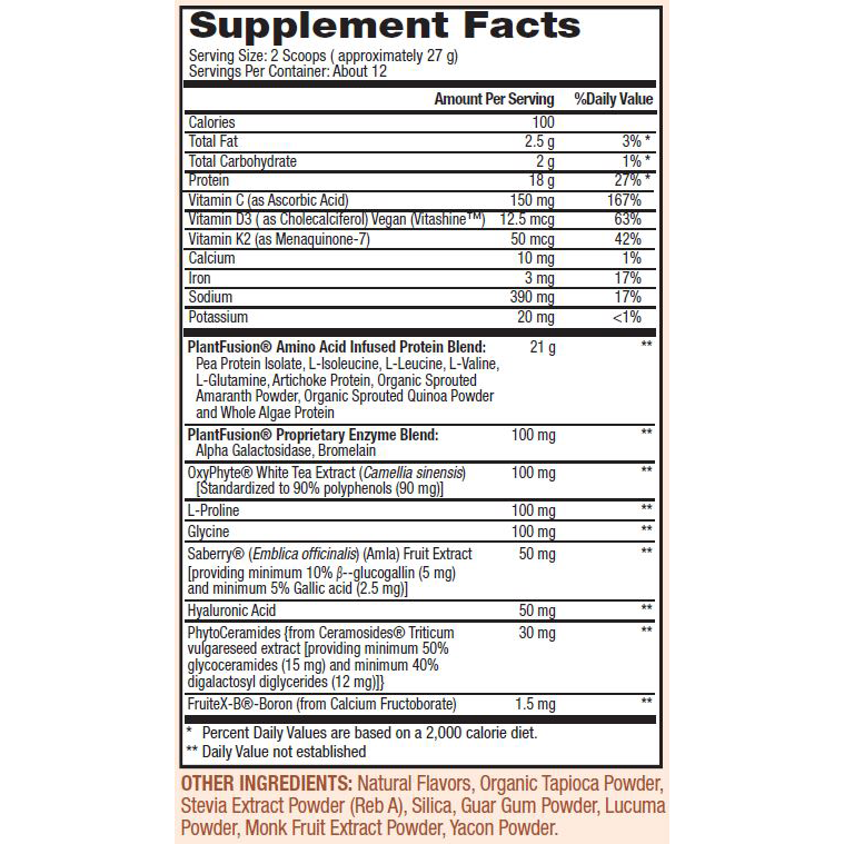 Complete Plant Collagen Builder - Vegan Collagen Peptides - Save 30%