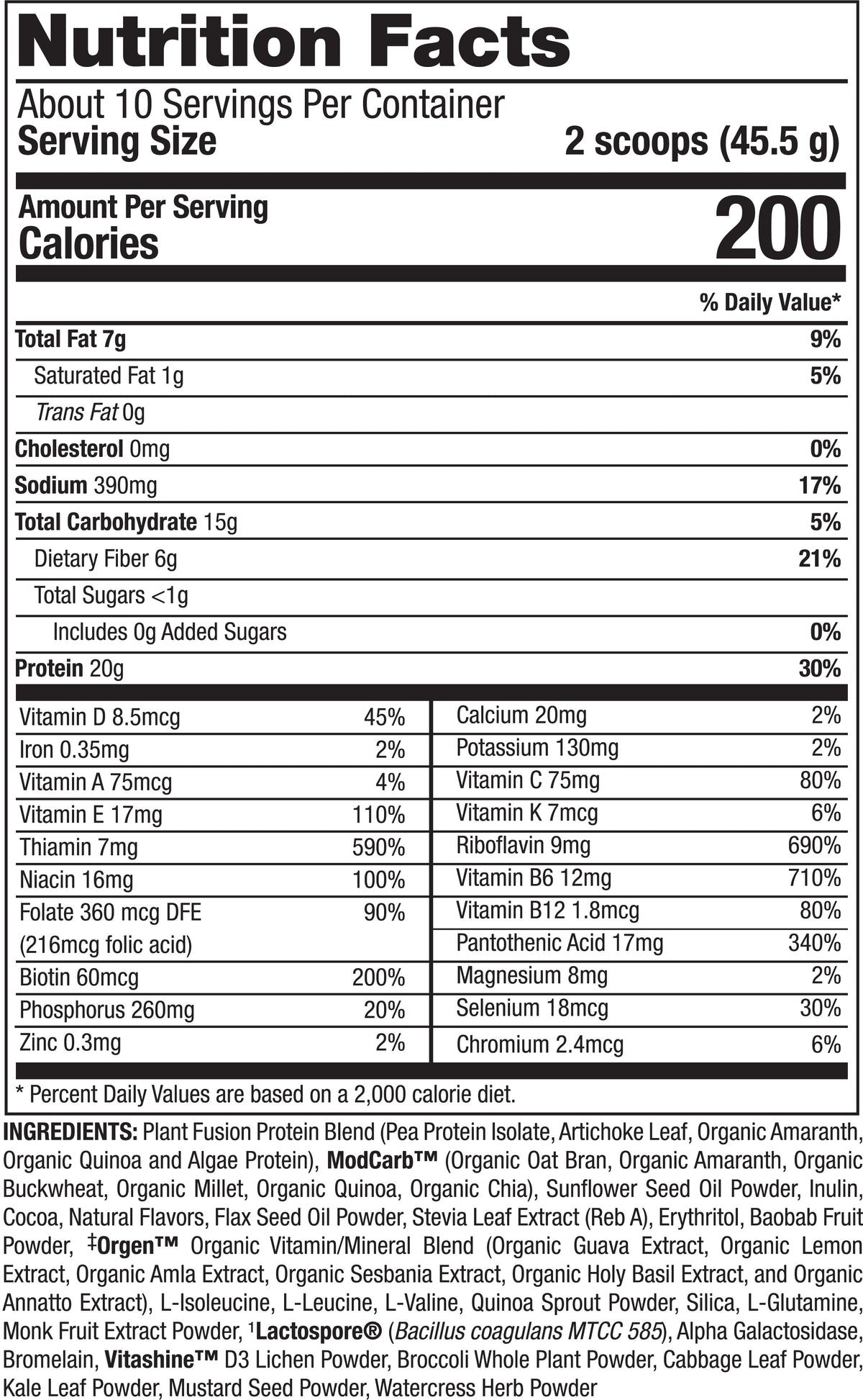 Complete Meal - Vegan Meal Replacement Shake