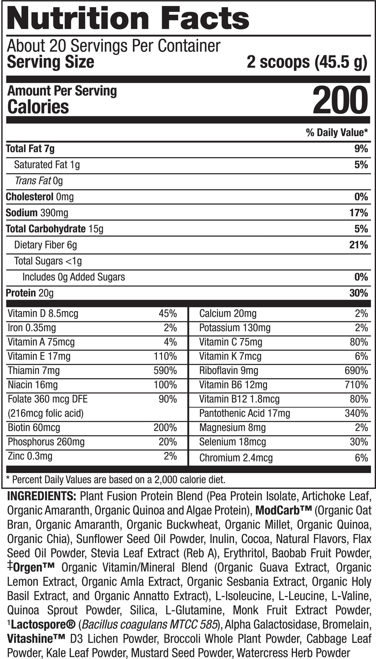 Complete Meal - Vegan Meal Replacement Shake