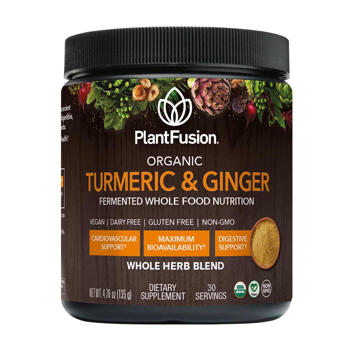 Turmeric & Ginger - Fermented Superfood Powder Blend - Save 20%