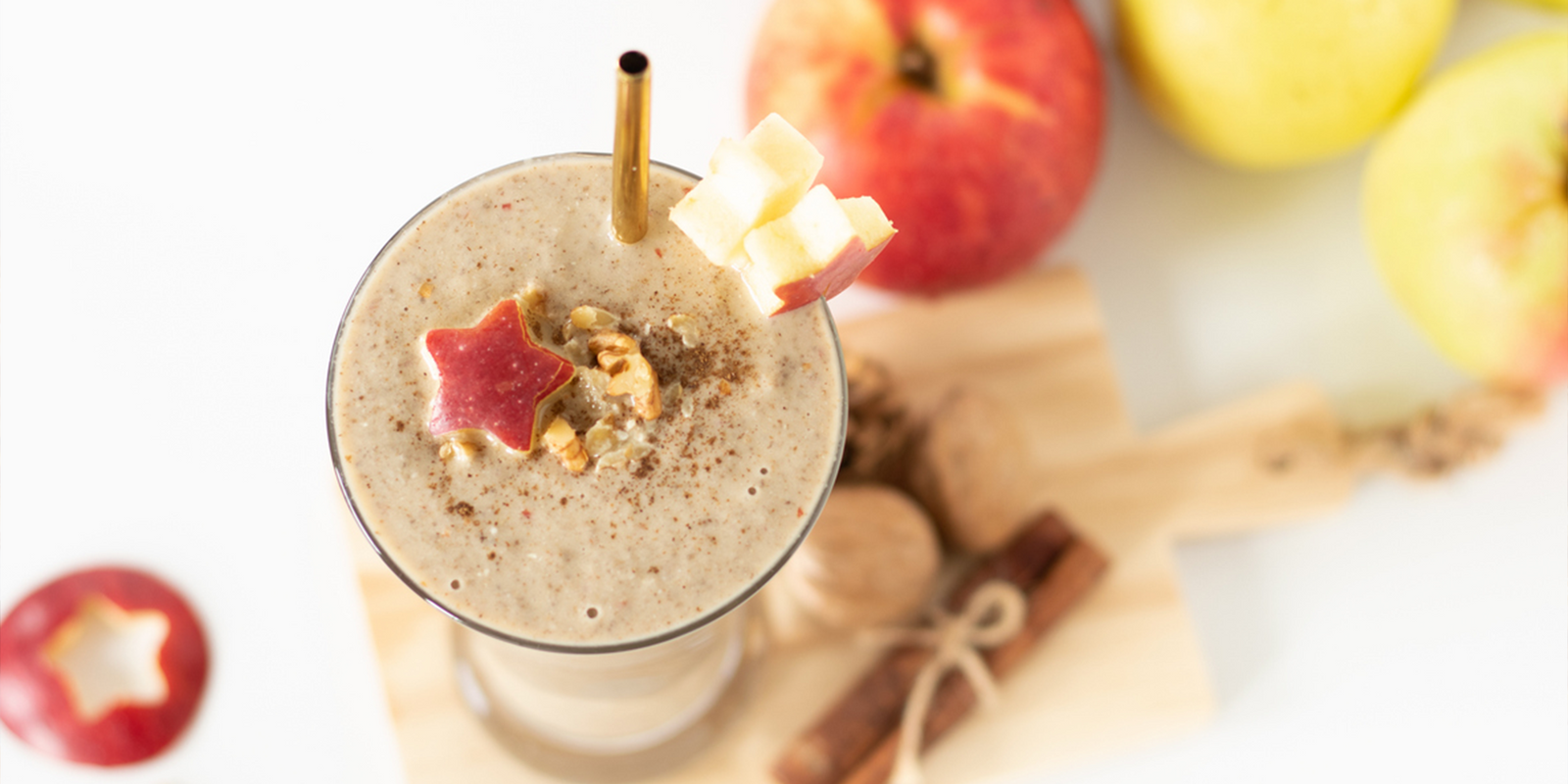 Apple Pie Protein Smoothie