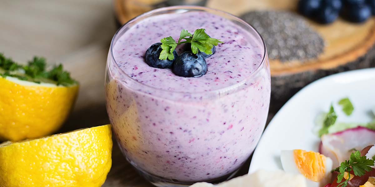 Lemon Blueberry Smoothie Recipe