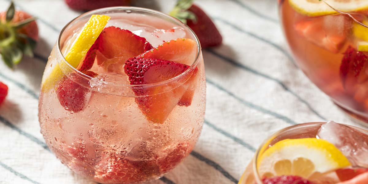 Strawberry Lemonade Beauty Mocktail