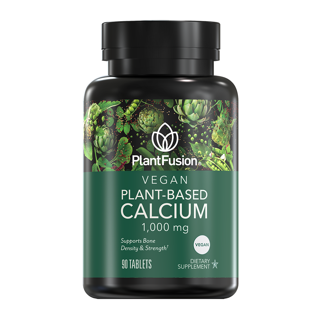 calcium for succulents Vegan Plant-Based Calcium - with Magnesium, D3, & K2