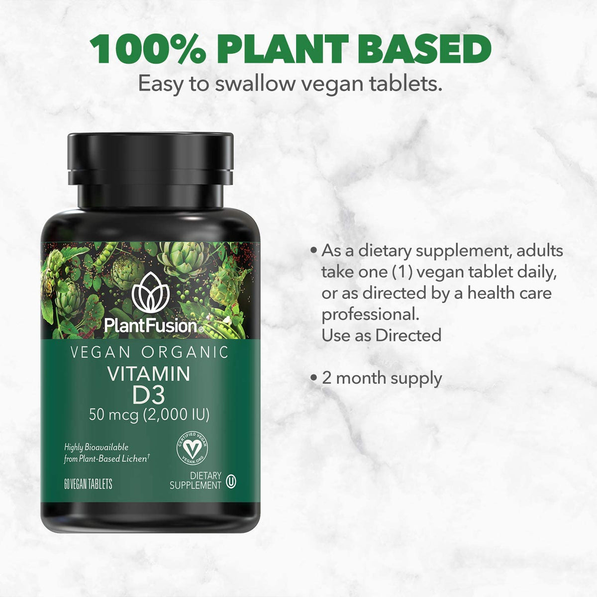 Vegan Organic Vitamin D3